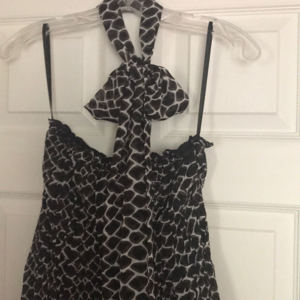 Strapless sundress and scarf - Picture 2 of 7